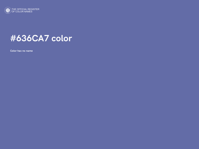 #636CA7 color image