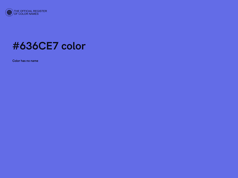 #636CE7 color image