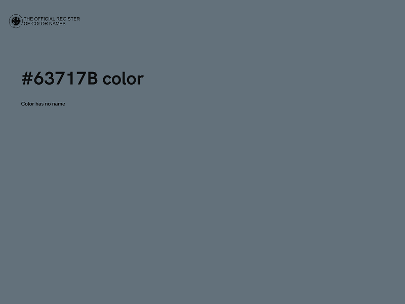 #63717B color image