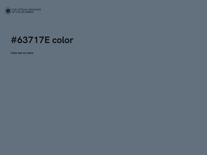 #63717E color image
