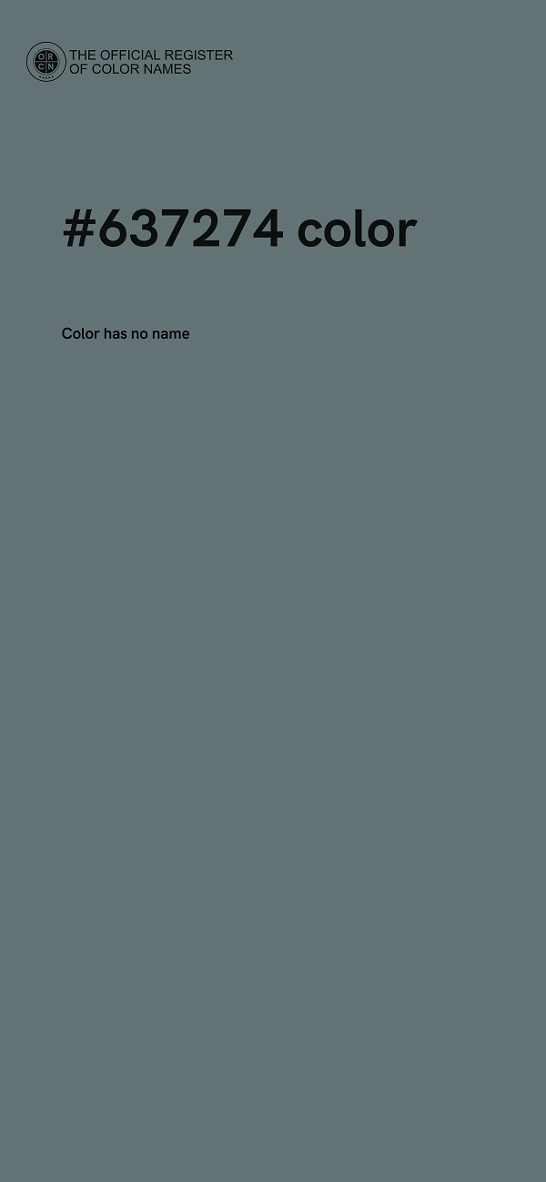#637274 color image