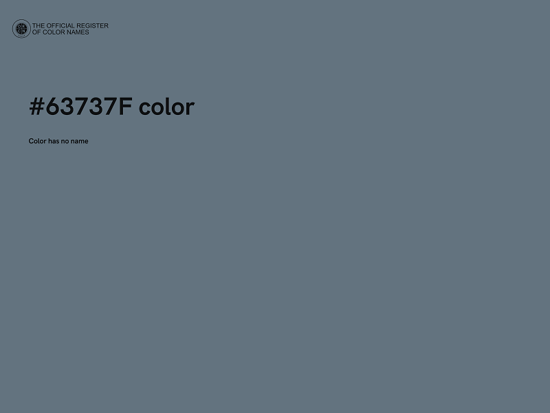 #63737F color image
