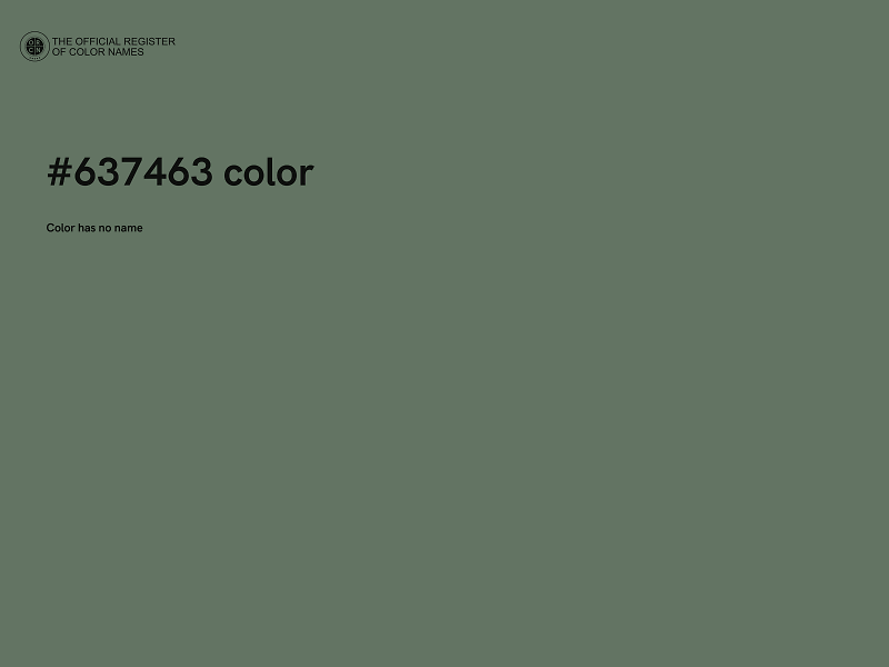 #637463 color image