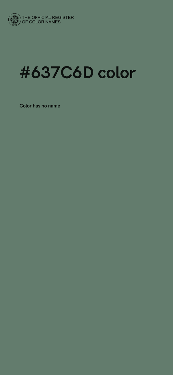 #637C6D color image