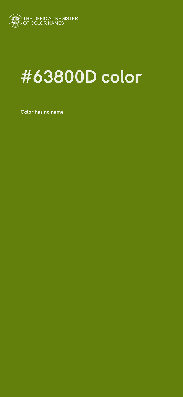 #63800D color image