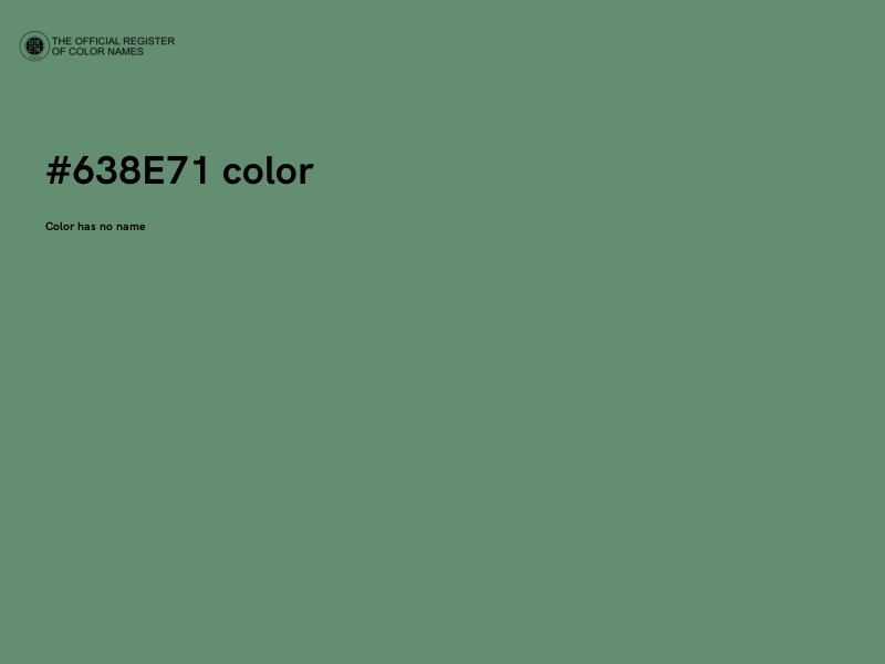 #638E71 color image