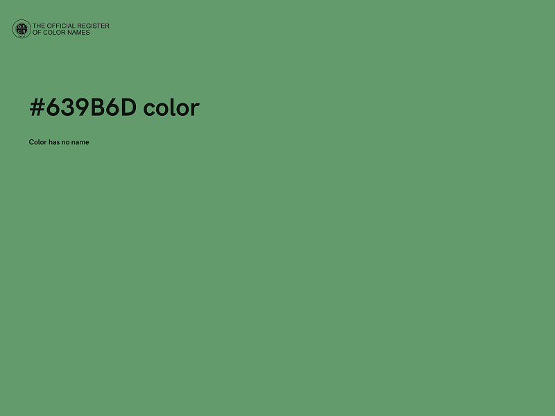 #639B6D color image