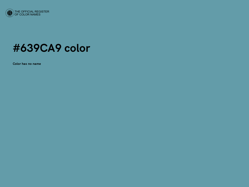 #639CA9 color image
