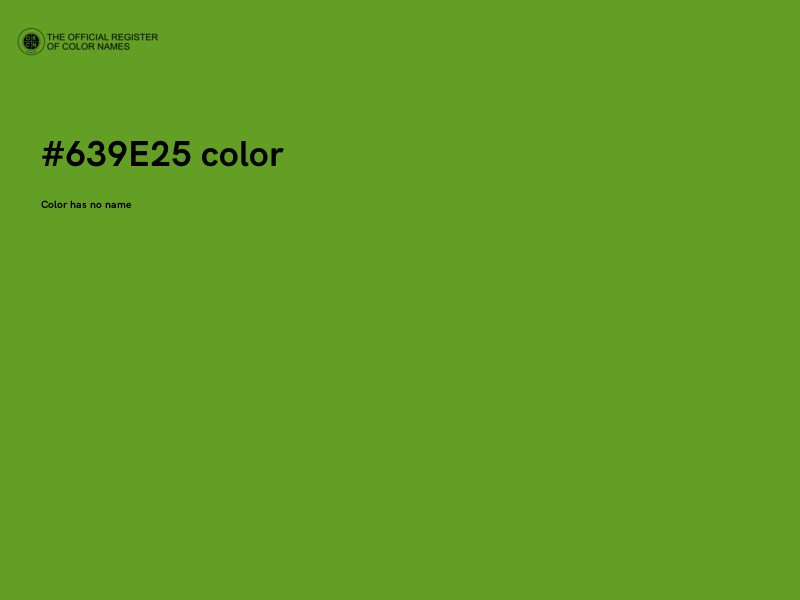 #639E25 color image