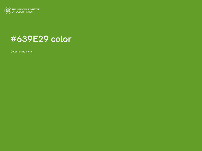 #639E29 color image