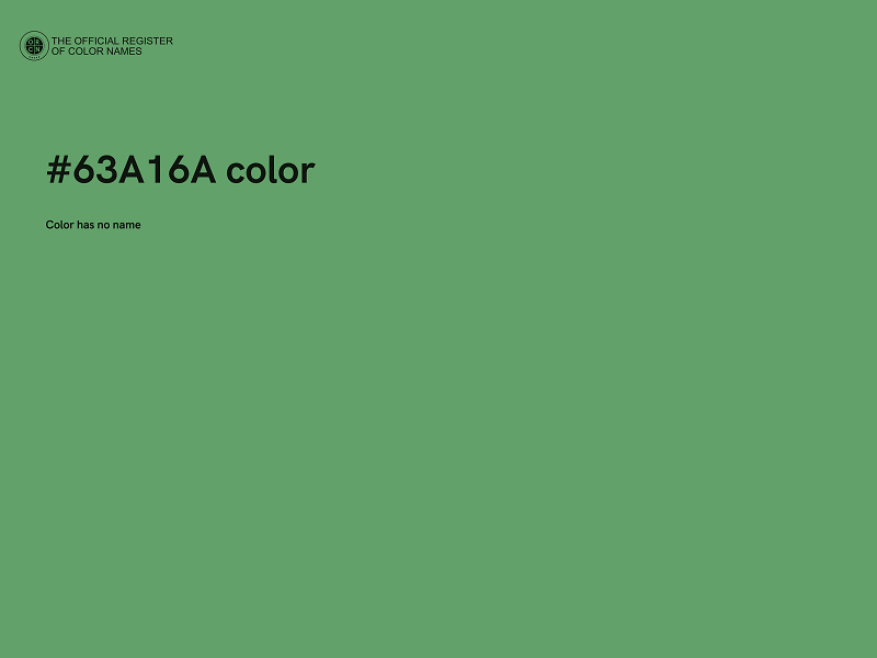 #63A16A color image