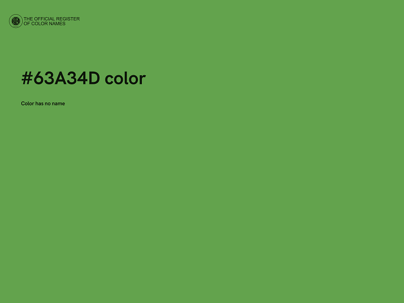 #63A34D color image