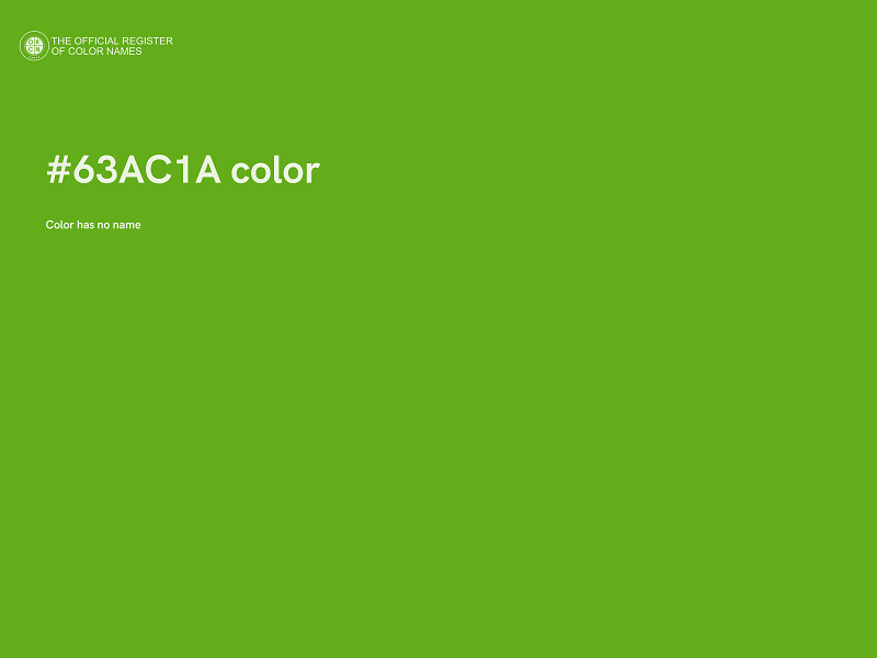 #63AC1A color image
