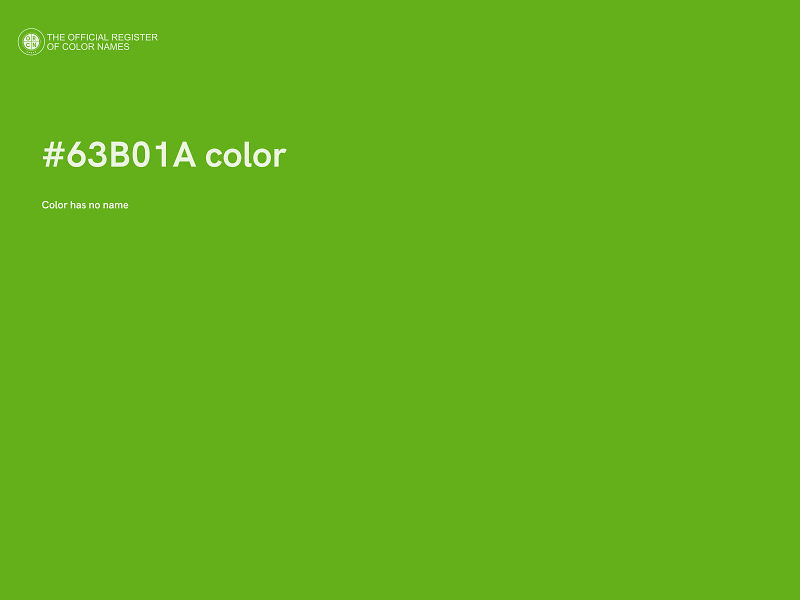 #63B01A color image