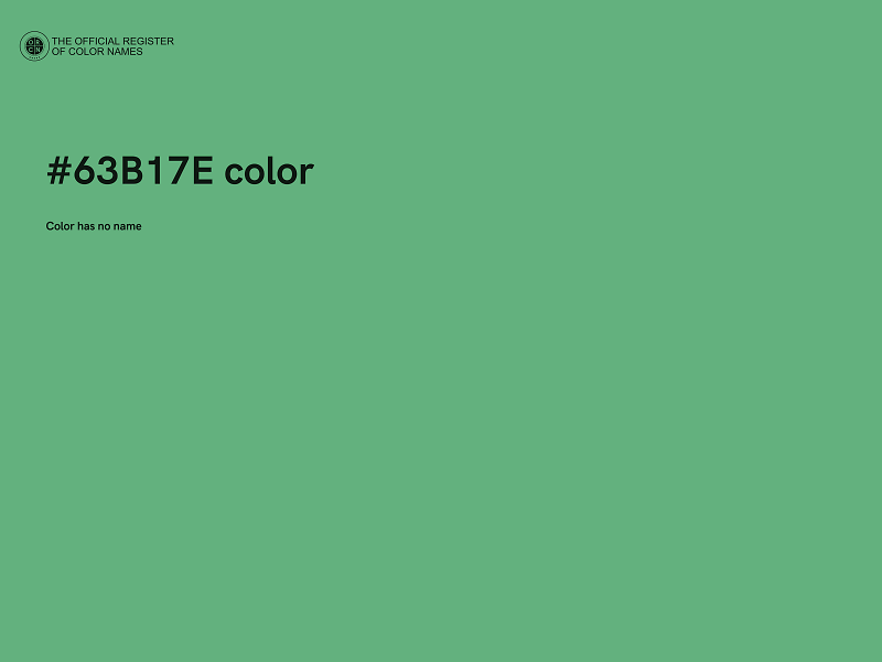 #63B17E color image