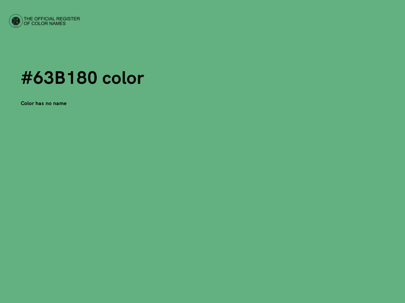 #63B180 color image