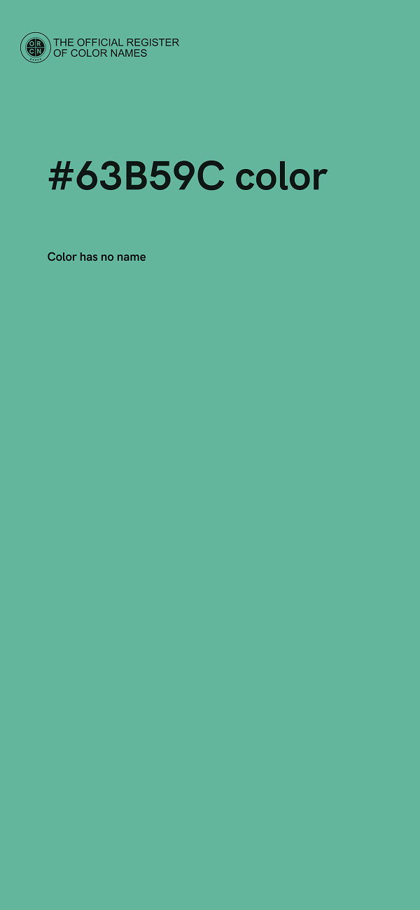 #63B59C color image