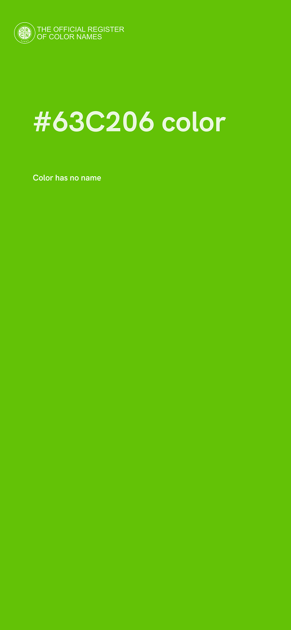 #63C206 color image