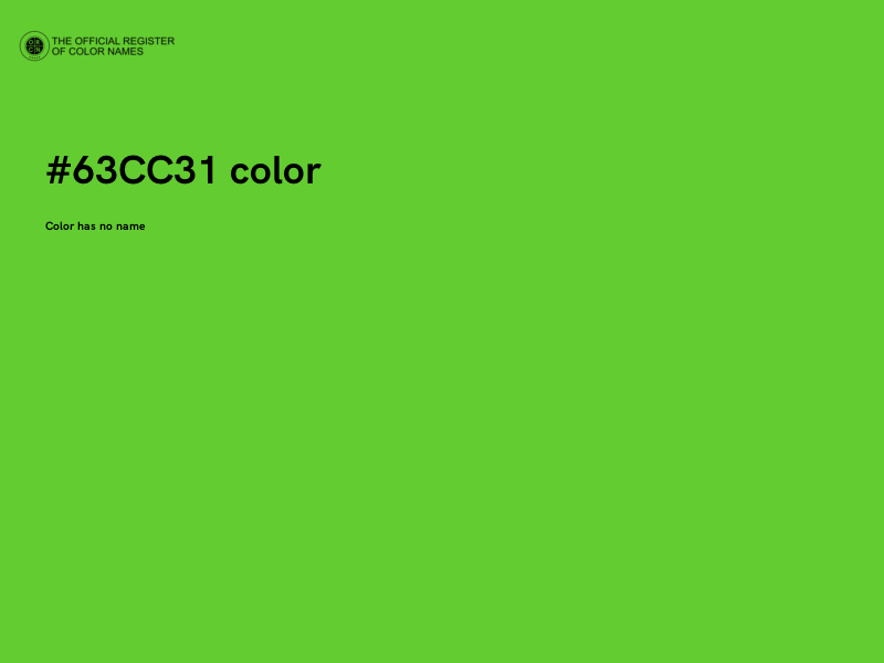 #63CC31 color image