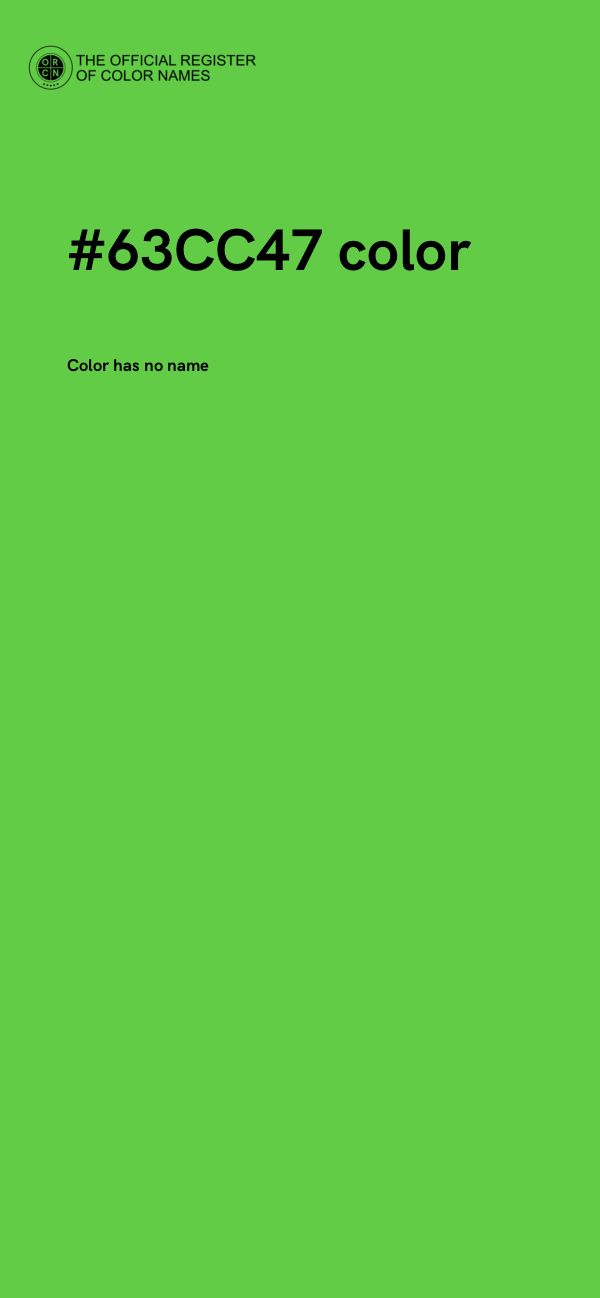 #63CC47 color image