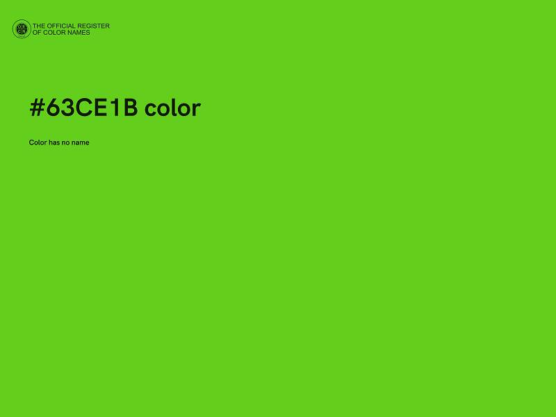 #63CE1B color image