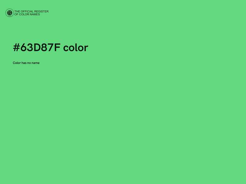 #63D87F color image
