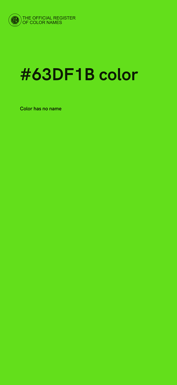 #63DF1B color image