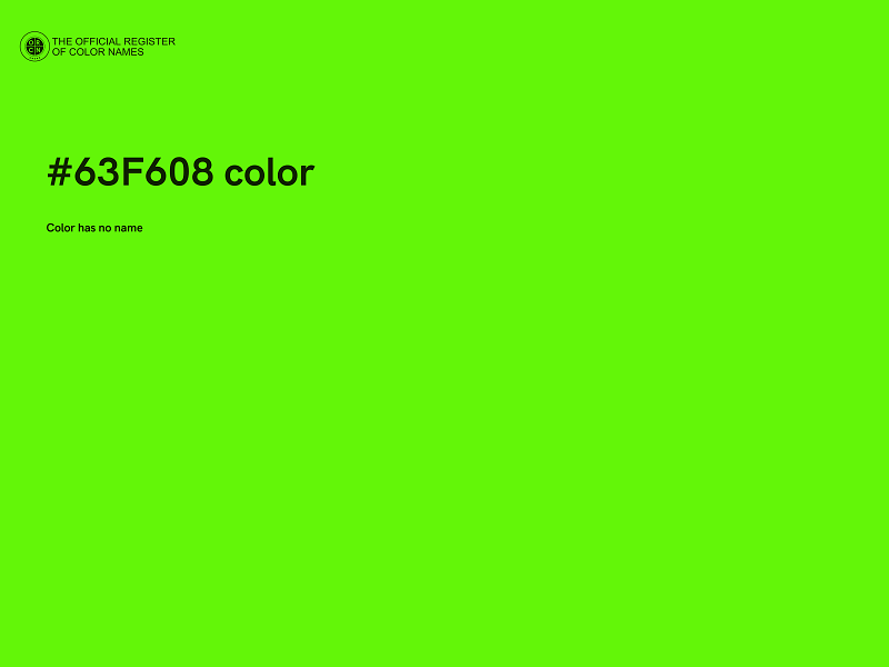 #63F608 color image