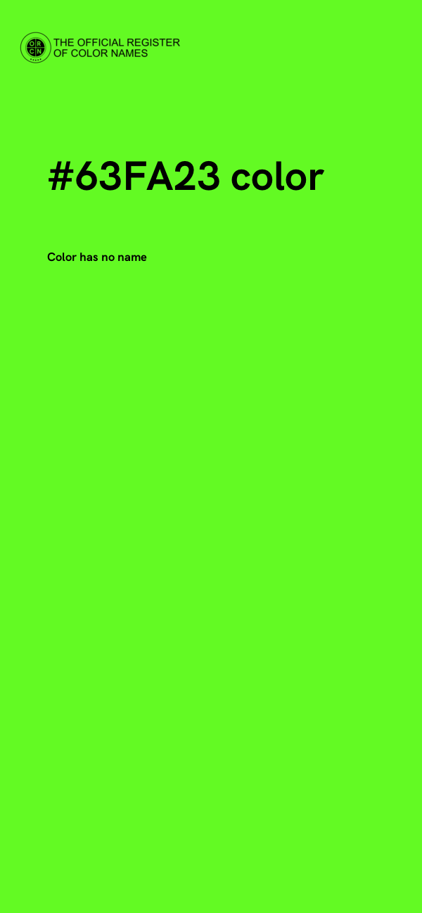 #63FA23 color image