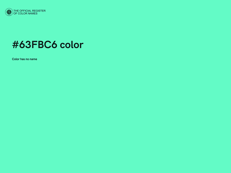 #63FBC6 color image