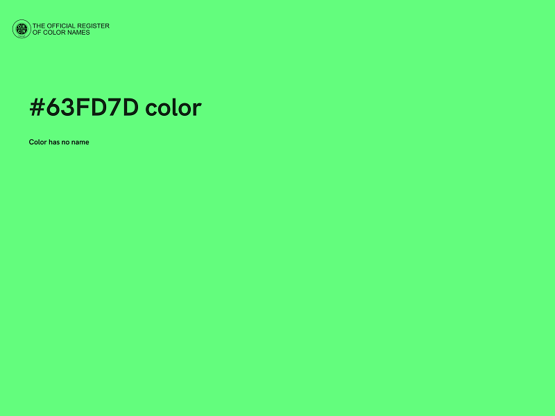 #63FD7D color image