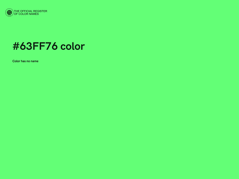 #63FF76 color image