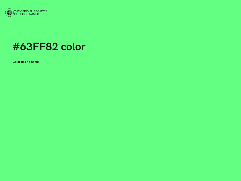 #63FF82 color image