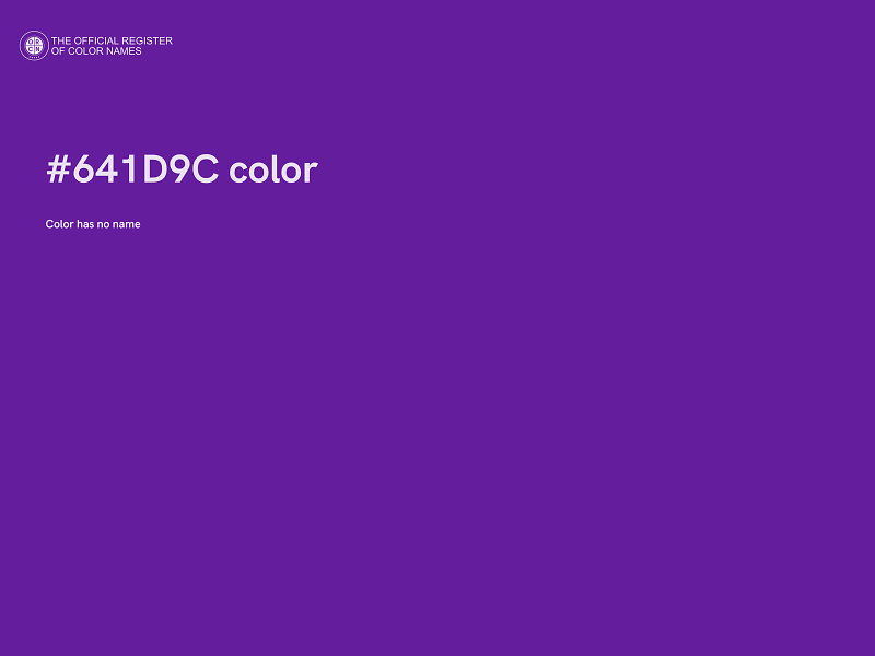 #641D9C color image
