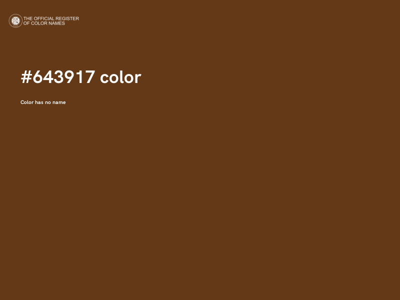 #643917 color image