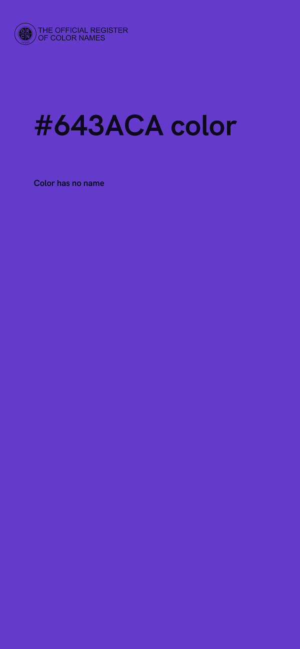 #643ACA color image