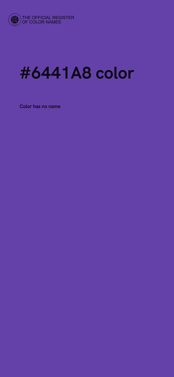 #6441A8 color image