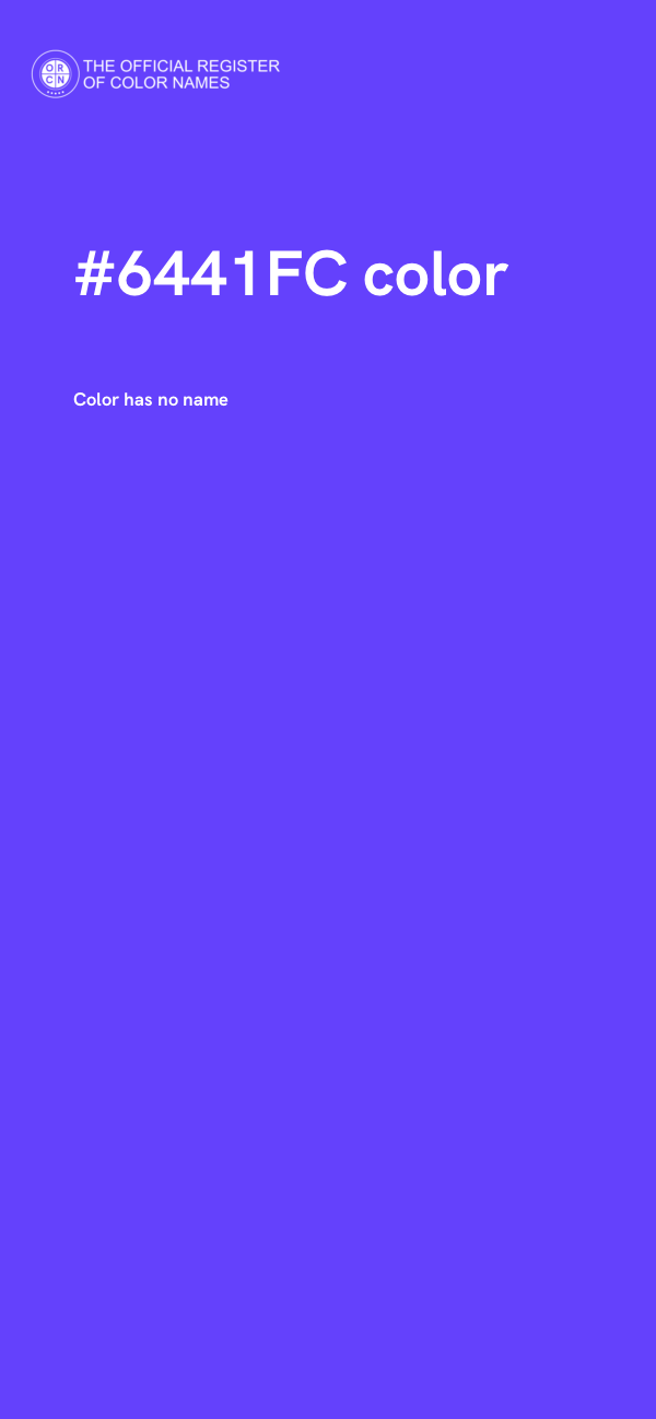 #6441FC color image