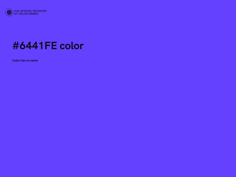 #6441FE color image