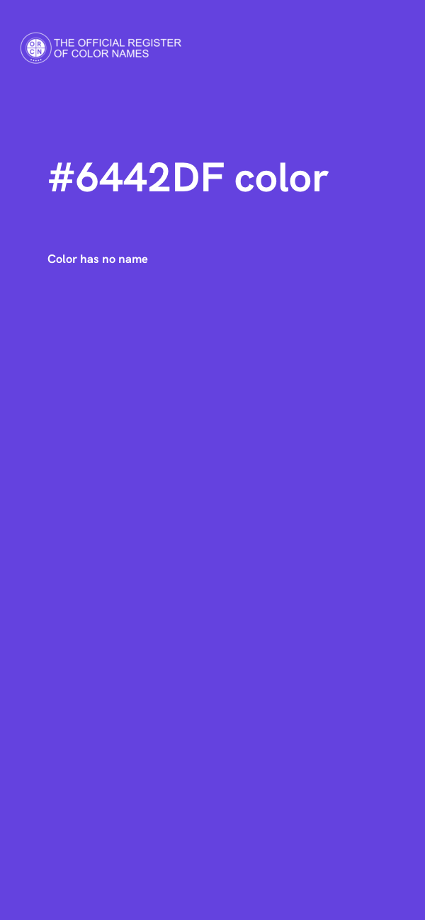 #6442DF color image