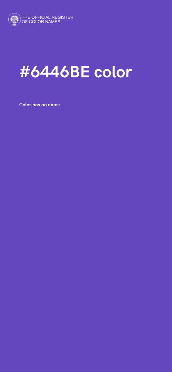#6446BE color image