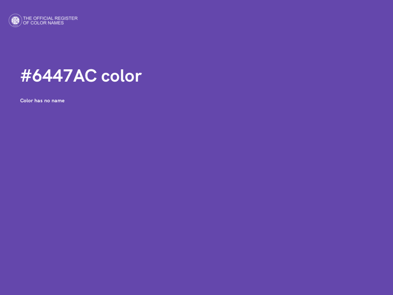 #6447AC color image