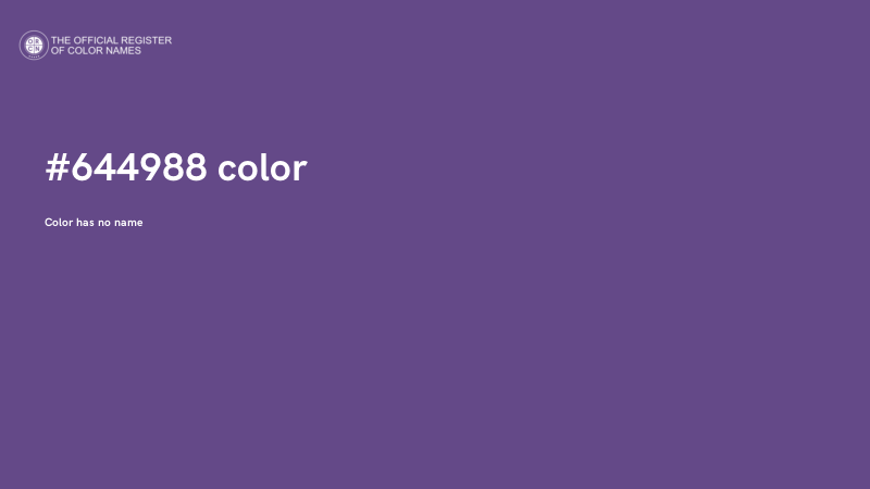 #644988 color image