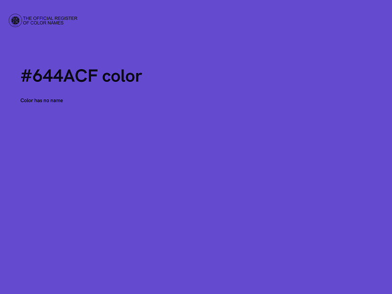 #644ACF color image