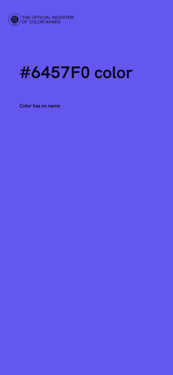 #6457F0 color image