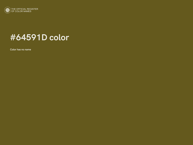 #64591D color image