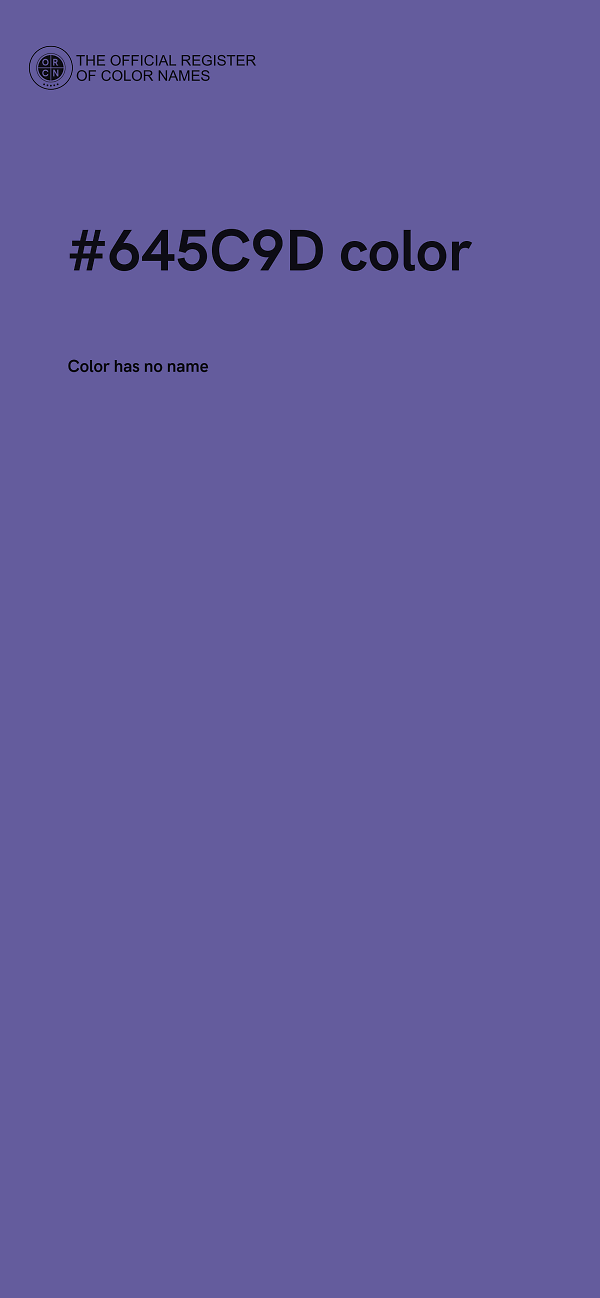 #645C9D color image