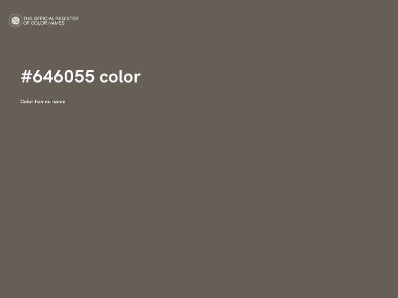 #646055 color image