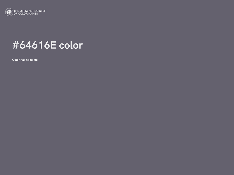 #64616E color image