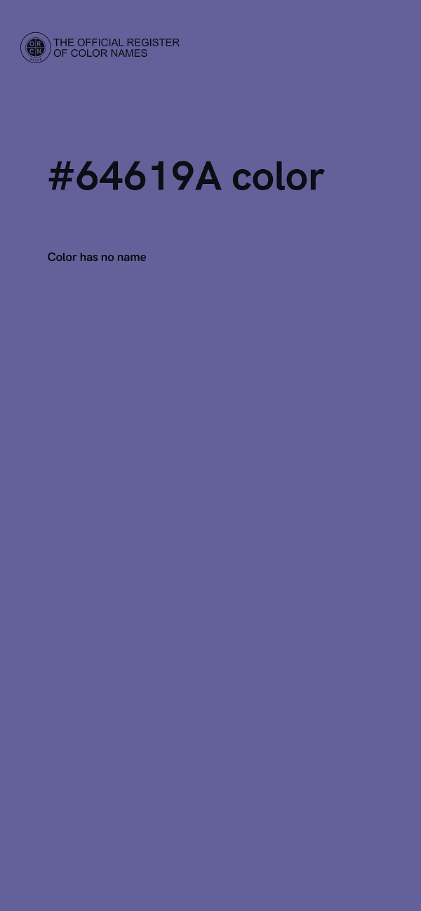#64619A color image